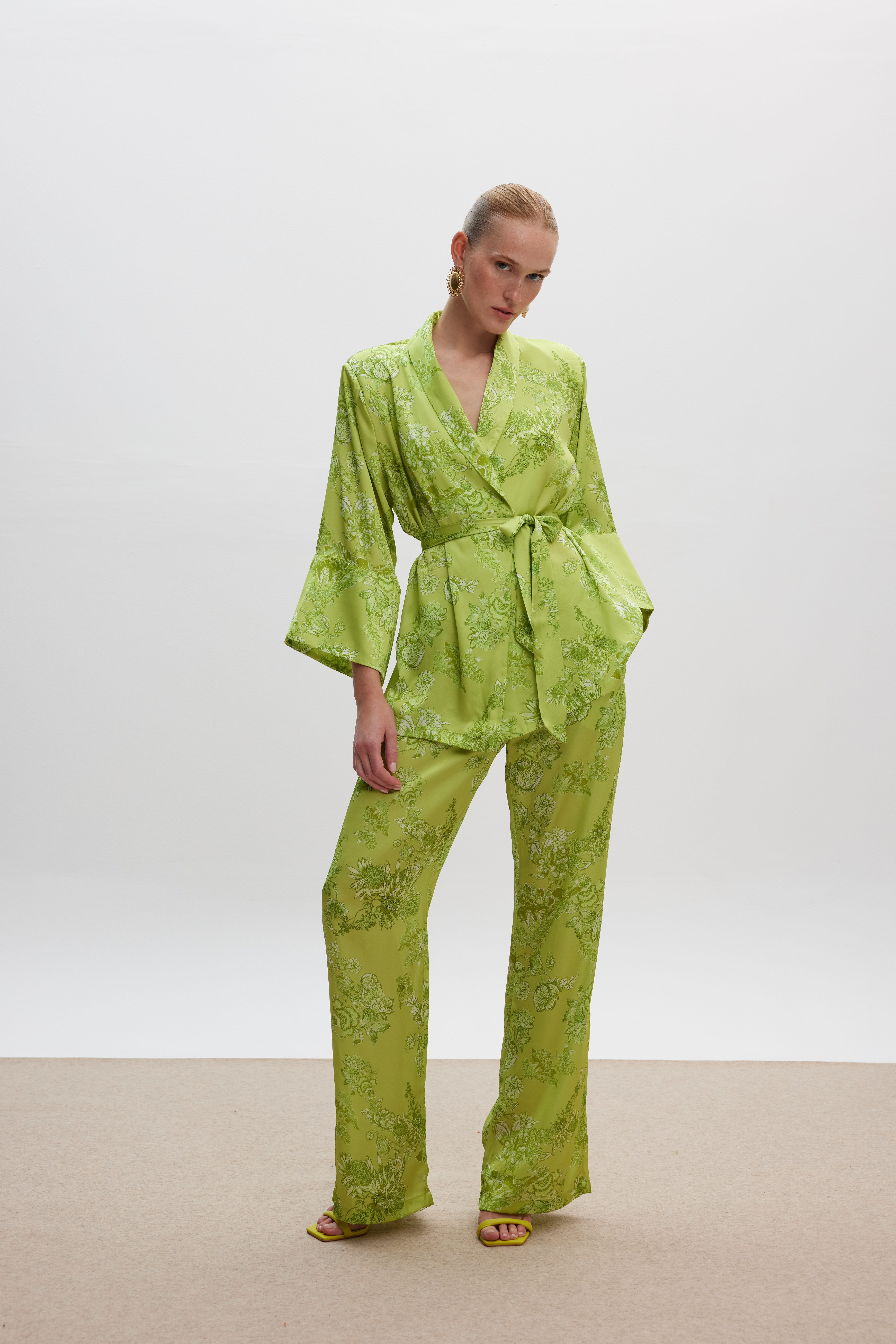 Sunny lime pyjama σετ 