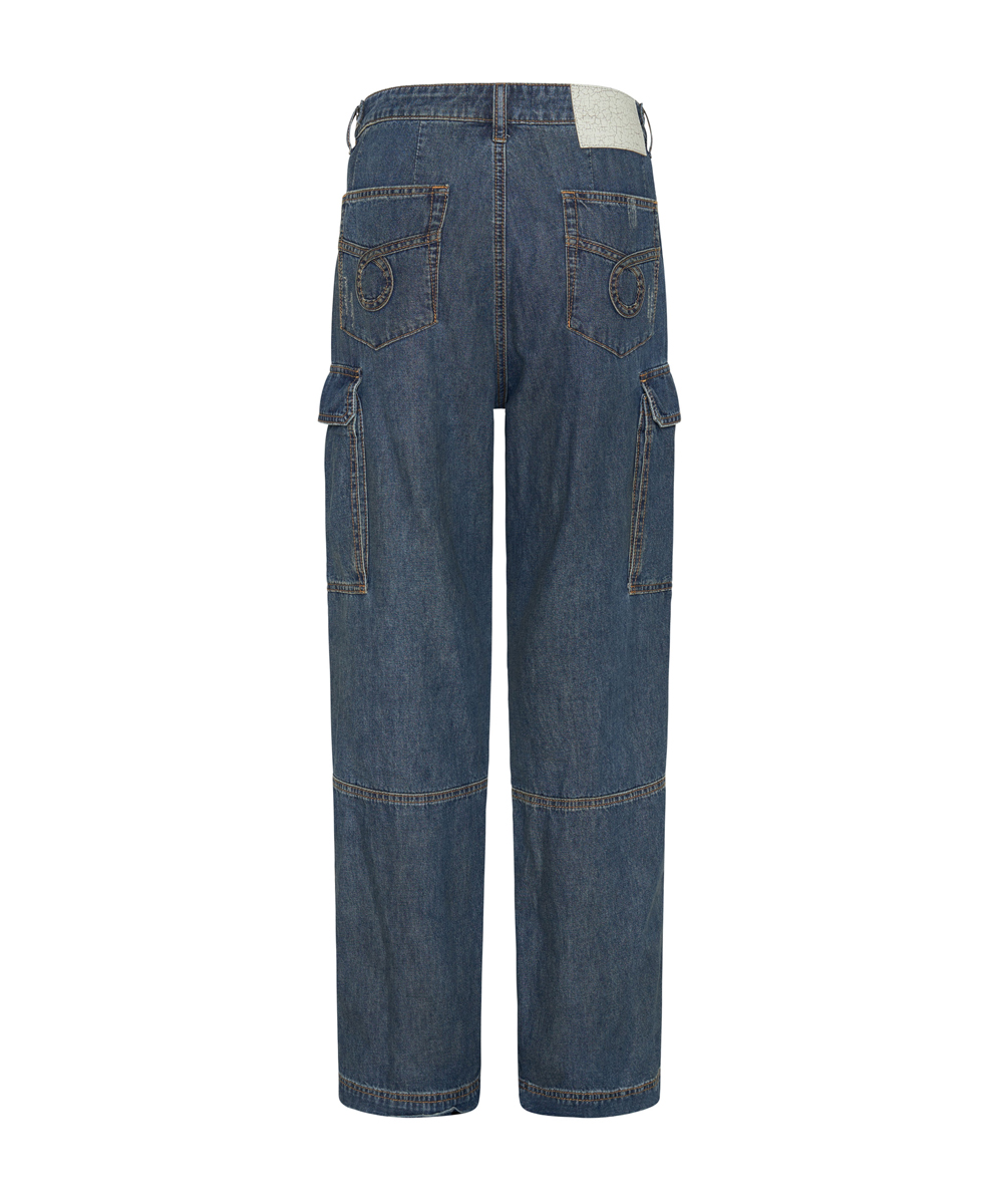 Used Blue Zi παντελόνι 