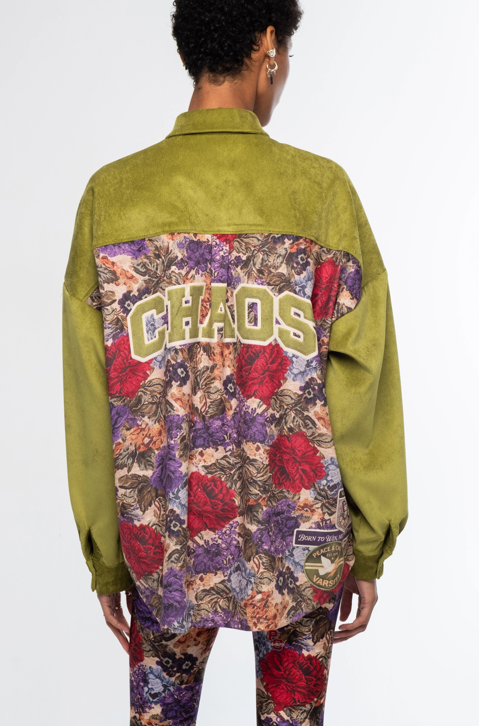 tapestry shirt green